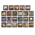 46 pcs Sunset film Sticker Pack