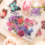 Butterfly Love Sticker 50pcs Set