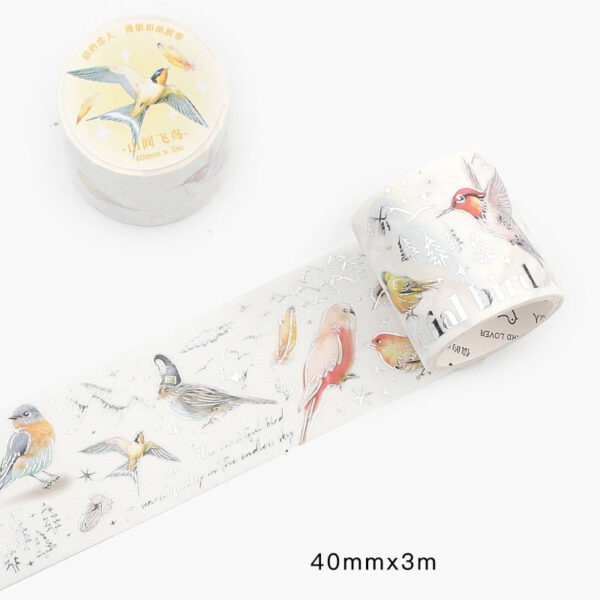 Botanical Illustrated Washi Tape 🪶