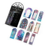 20pcs Holographic Stained-Glass Window Stickers