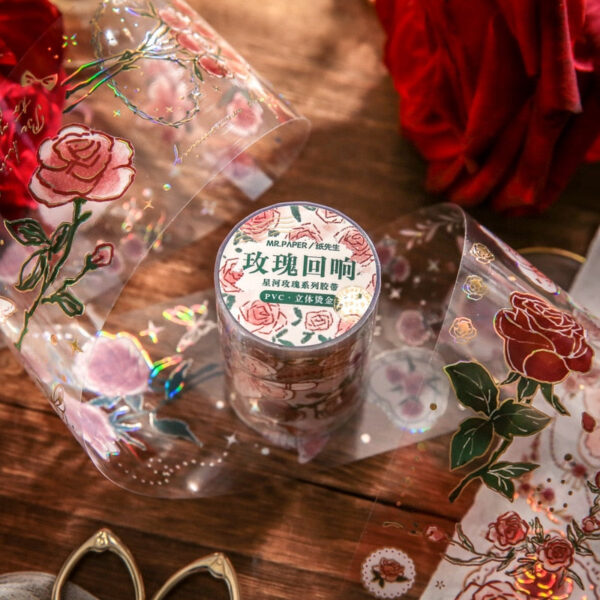 Exclusive Rose Series Washi Tape 🌹