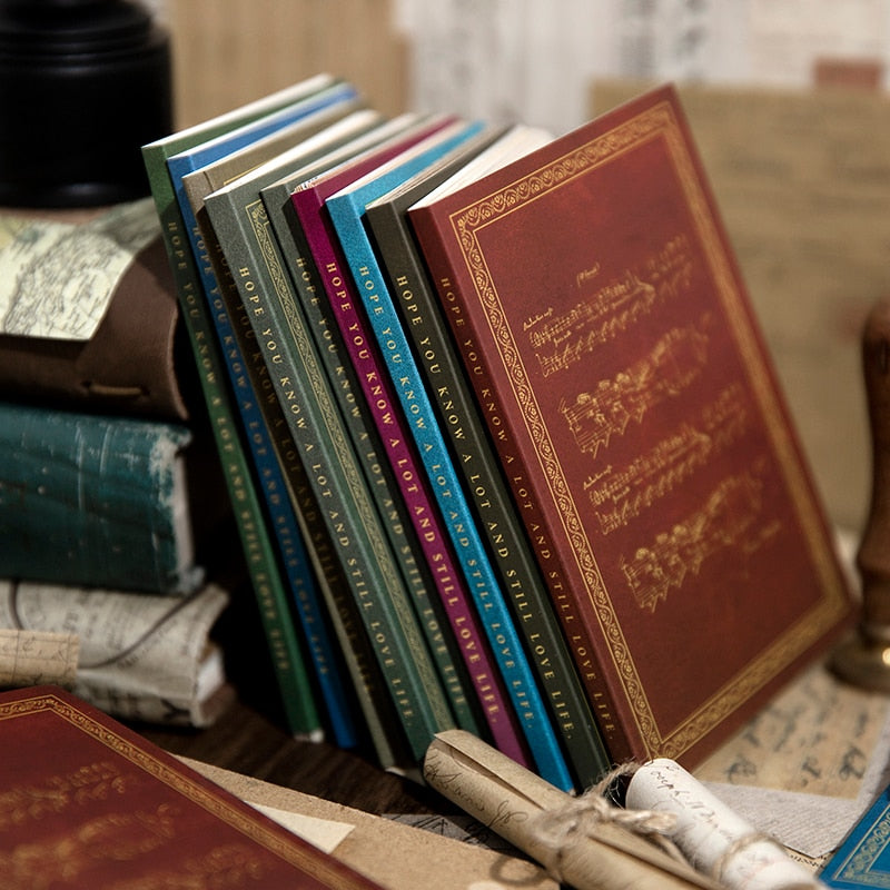 8pcs Old Book Memo Pad