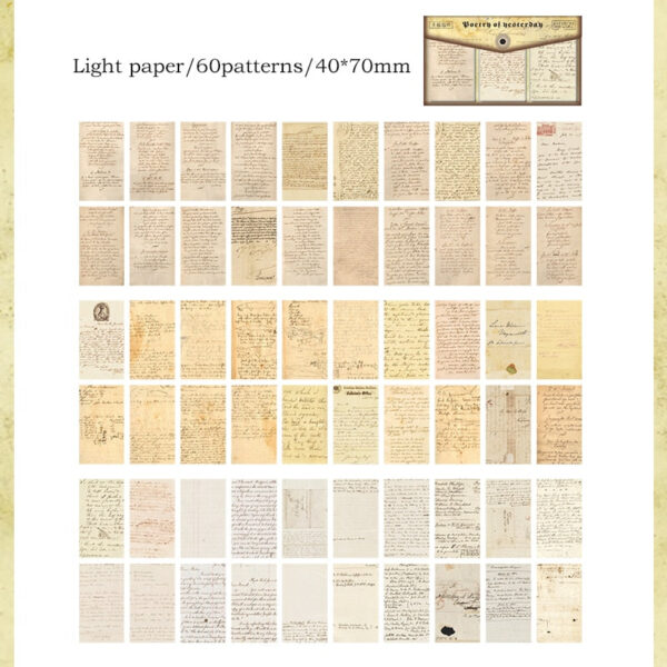 Creative Stationery Vintage Memo Pad