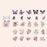 Butterfly Love Sticker 50pcs Set