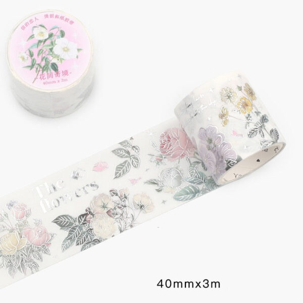 Botanical Illustrated Washi Tape 🪶