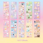 10pcs Kawaii Sticker Set: 20 Designs to choose from!