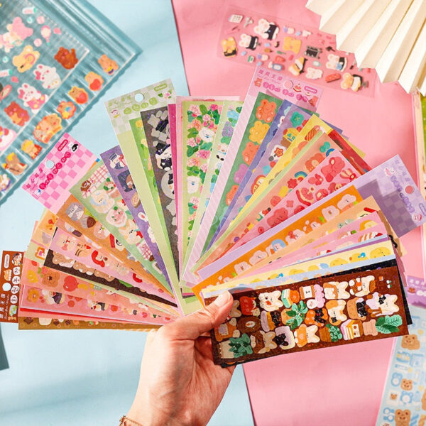 10pcs Kawaii Sticker Set: 20 Designs to choose from!