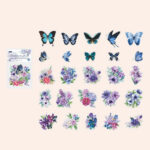 Butterfly Love Sticker 50pcs Set