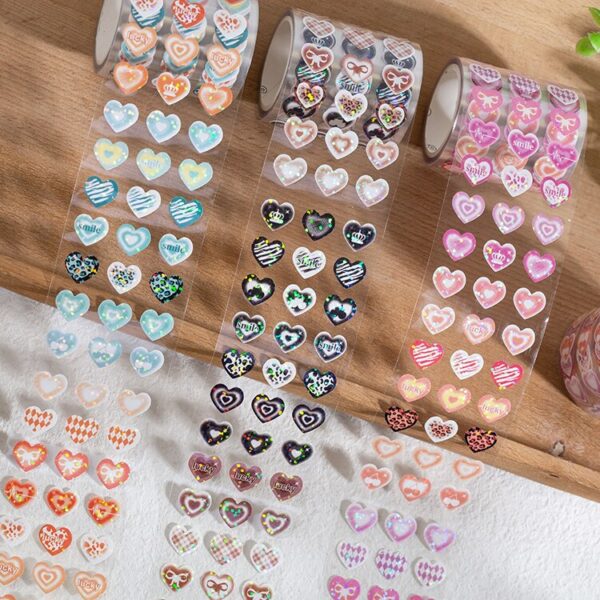 Love Heart Washi Tape: 8 designs to choose from