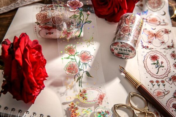 Exclusive Rose Series Washi Tape 🌹