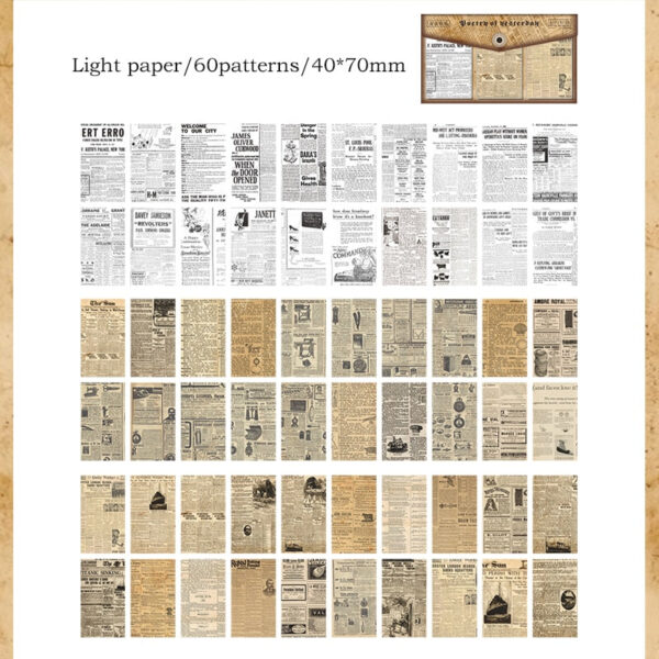 Creative Stationery Vintage Memo Pad