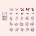 Butterfly Love Sticker 50pcs Set