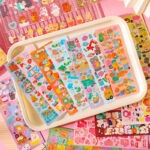 10pcs Kawaii Sticker Set: 20 Designs to choose from!